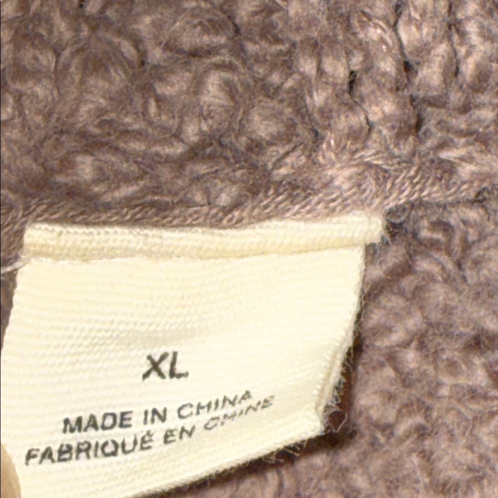 Anthropologie Moth Brown Boucle Knit Cowl Neck Sweater SZ XL - Picture 9 of 10